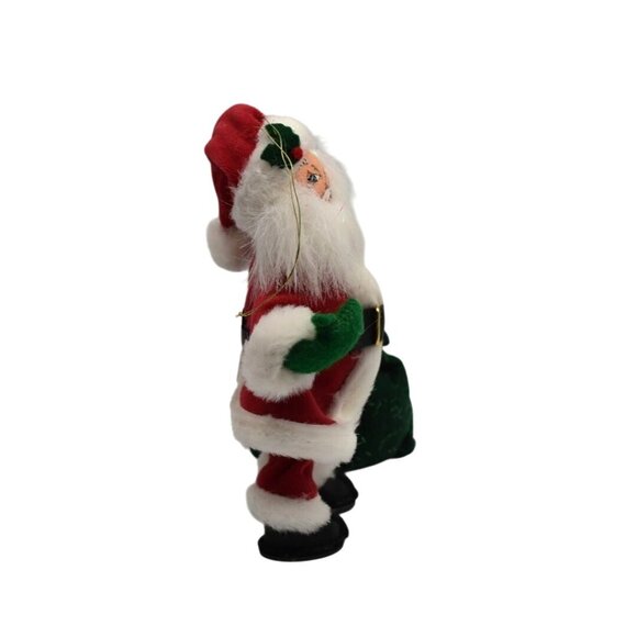 Annalee Dolls 2005 Santa Claus Green Sack 7.5 in Christmas Ornament - Picture 2 of 5